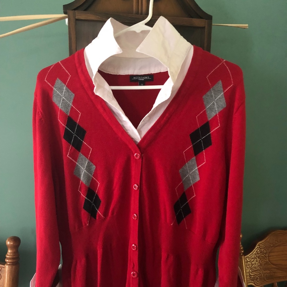 Women’s Layered Look Sweater